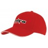 Cap - mod. 4210:Red, Cotton, White